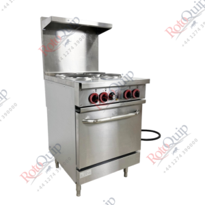 RER24 - 4 Burner Heavy Duty Electric Hot Plate With Oven